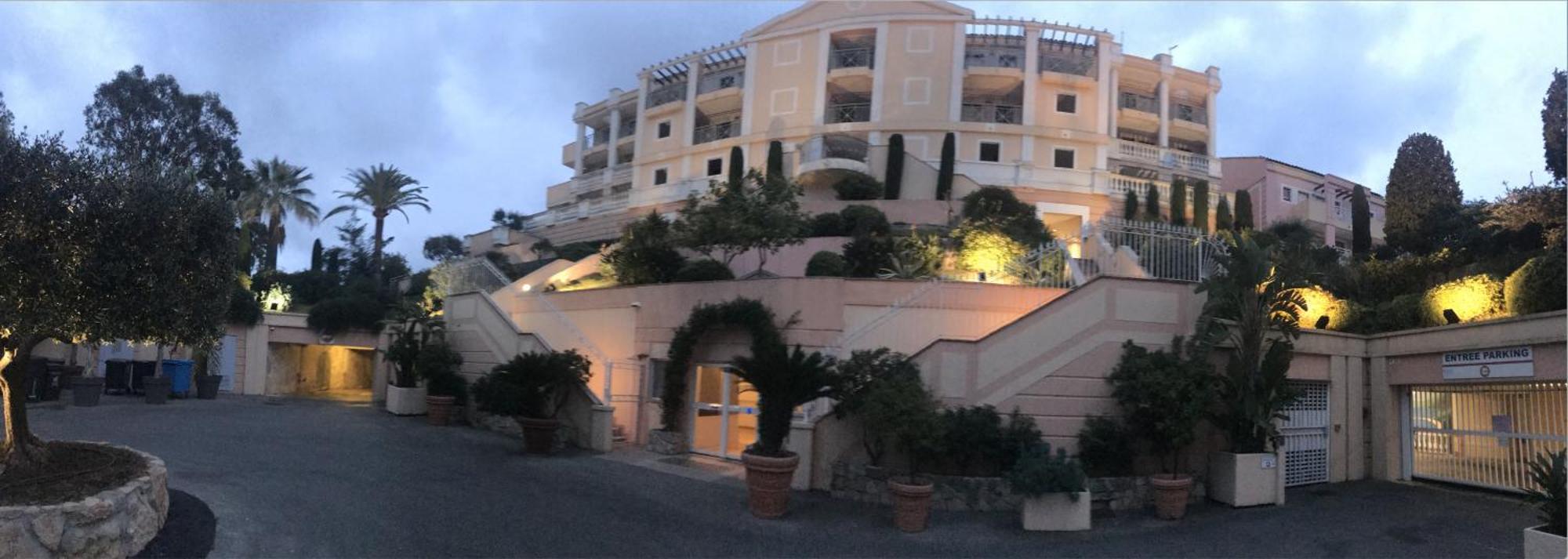 Appt Vue Mer Exceptionnelle Sur Baie De Cannes Extérieur photo